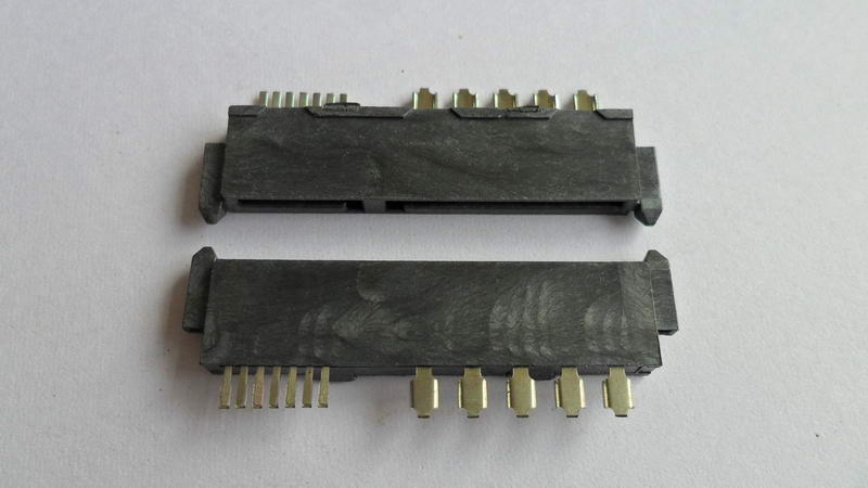 CA22-016 SATA 7+15P 母座焊線(xiàn)式